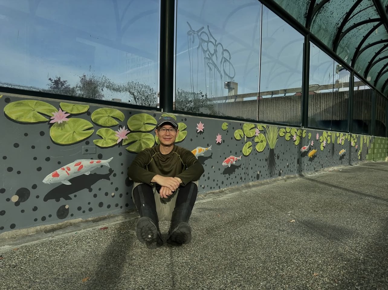 Nori Kimura: Koi Pond in the Sky